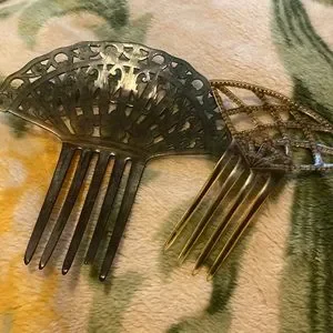 Vintage | Accessories | Two Antique Hair Combs Va | Poshmark display picture 1